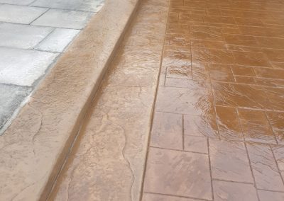 Pattern Imprinted Concrete Driveway Hindley Wigan 2019