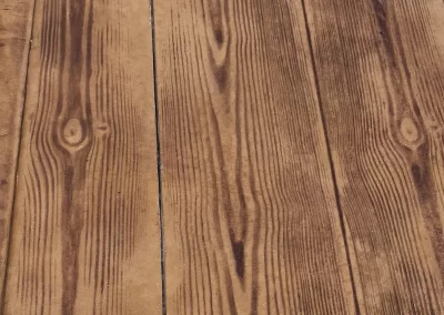Pattern Imprinted Concrete Timber