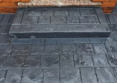 Pattern Imprinted Concrete Driveway in Pemberton Wigan Lancashire