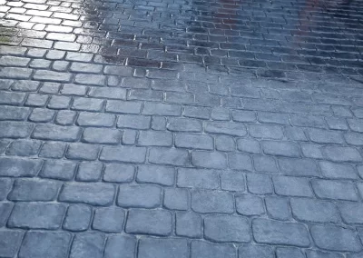 Resealed Pattern Imprinted Concrete Driveway Ashton In Makerfield