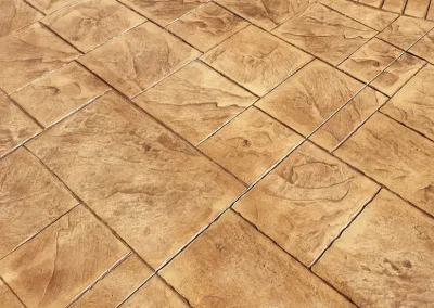 imprinted concrete Random Stone Styles