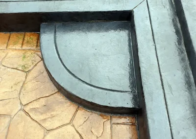 imprinted concrete Random Stone Styles