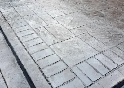 imprinted concrete Random Stone Styles