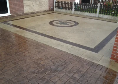 Pattern Imprinted Concrete Bespoke Features