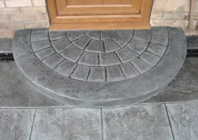 Pattern Imprinted Concrete Bespoke Features