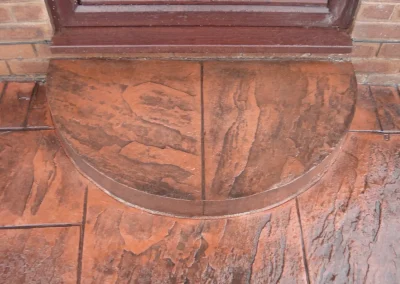 Pattern Imprinted Concrete Bespoke Features