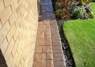 Pattern Imprinted Concrete Bespoke Features