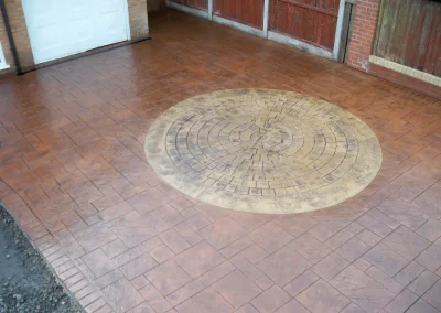 Pattern Imprinted Concrete Bespoke Features