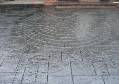 Pattern Imprinted Concrete Bespoke Features