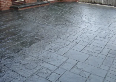 Pattern Imprinted Concrete Bespoke Features