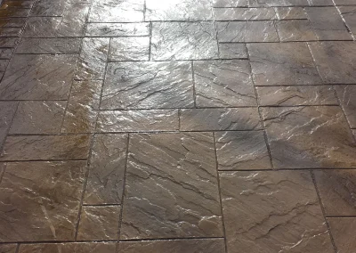 imprinted concrete Slate Styles