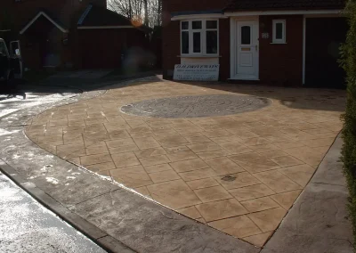 Pattern Imprinted Concrete Bespoke Features