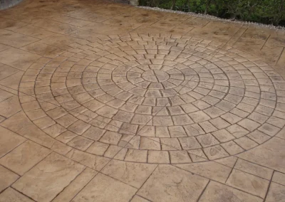 Pattern Imprinted Concrete Bespoke Features