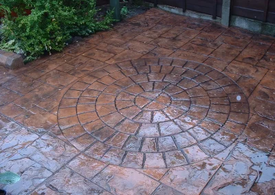 Pattern Imprinted Concrete Bespoke Features