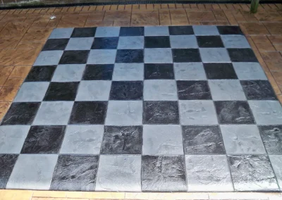 Pattern Imprinted Concrete Bespoke Features