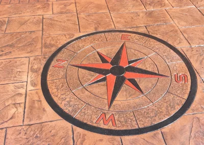 Pattern Imprinted Concrete Bespoke Features