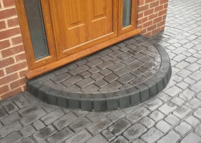 Pattern Imprinted Concrete Bespoke Features