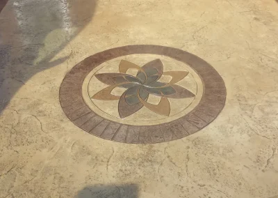 imprinted concrete Random Stone Styles