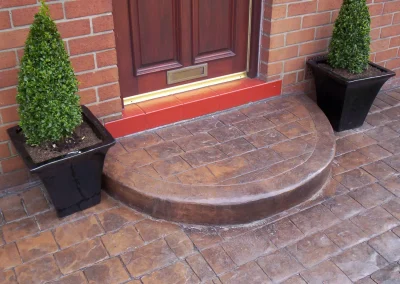 Pattern Imprinted Concrete Bespoke Features