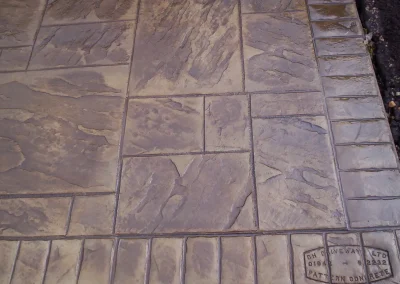 imprinted concrete Slate Styles