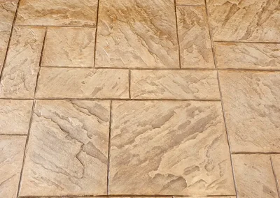 Pattern Imprinted Concrete Bespoke Features