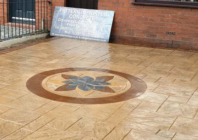 Pattern Imprinted Concrete Bespoke Features