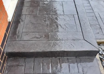 Pattern Imprinted Concrete Bespoke Features