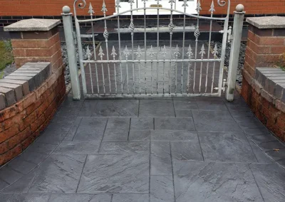 Pattern Imprinted Concrete Bespoke Features