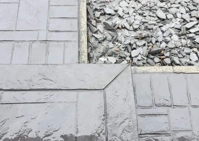 Pattern Imprinted Concrete Bespoke Features