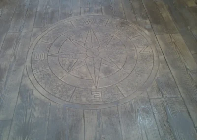 Pattern Imprinted Concrete Bespoke Features