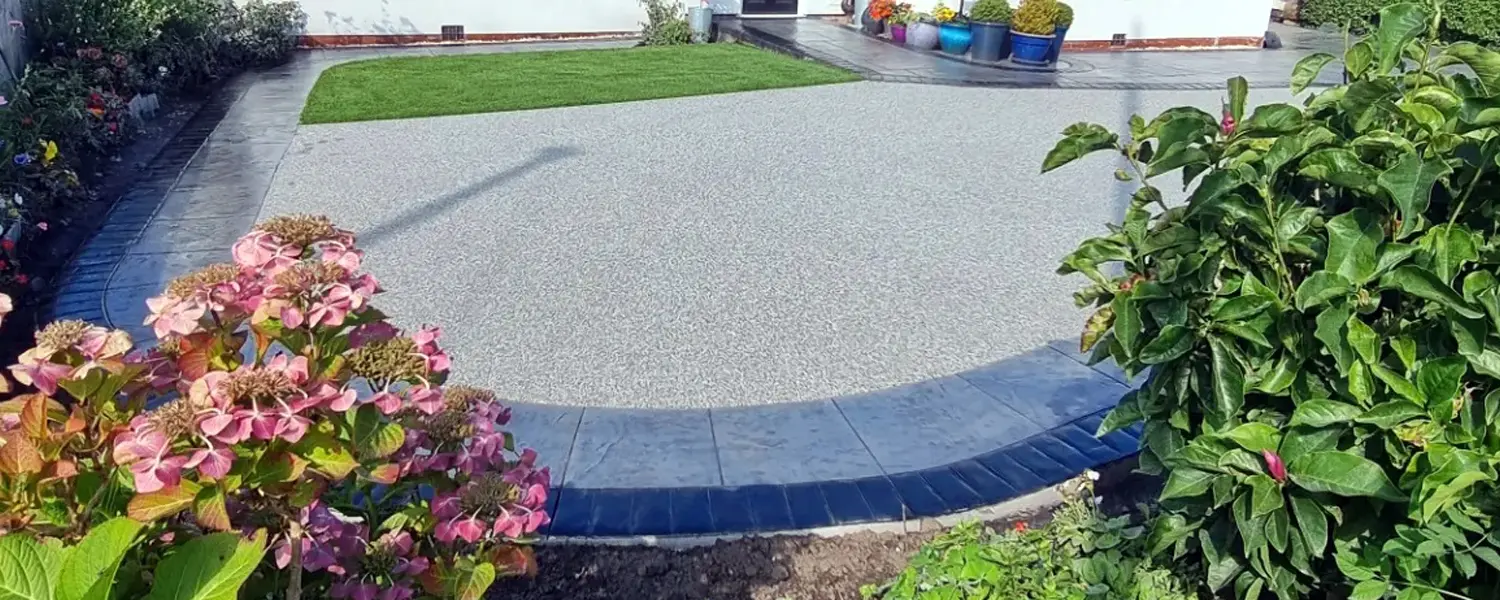 Resin Bound Stone Driveway A Resin Bound Stone Driveway